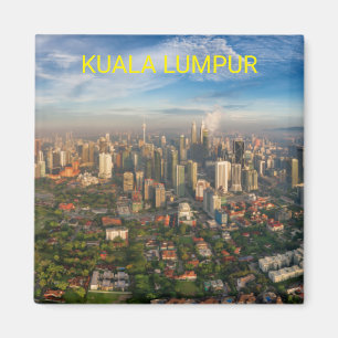 Kuala Lumpur Cityscape Magnet