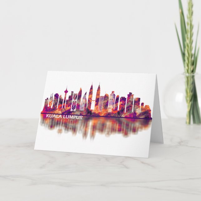 Kuala Lumpur Feiertagskarte (Vorderseite)