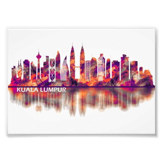 Kuala Lumpur Fotodruck (Vorne)