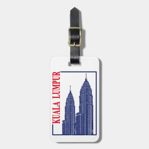 Kuala Lumpur Gepäckanhänger