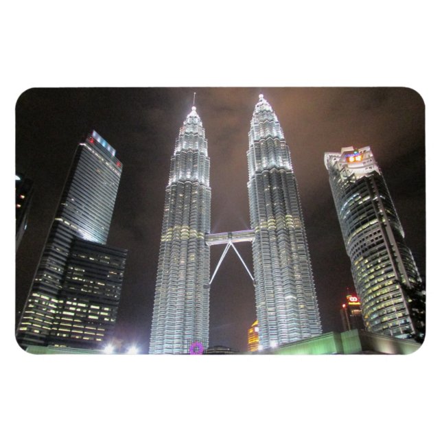 Kuala Lumpur Hochzeit Magnet (Horizontal)
