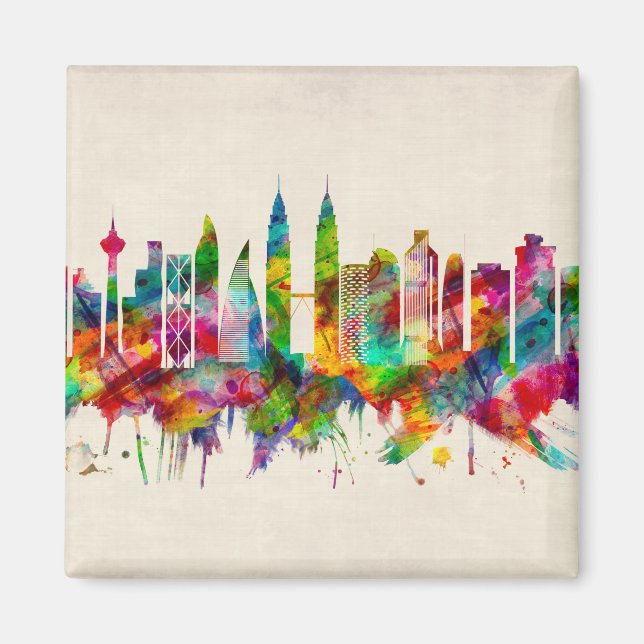 Kuala Lumpur Magnet (Vorne)