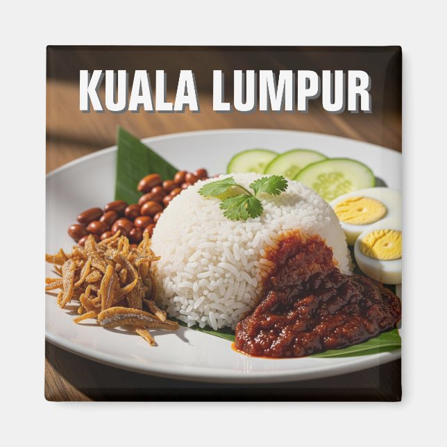 Kuala Lumpur Malaysia Magnet (Vorne)