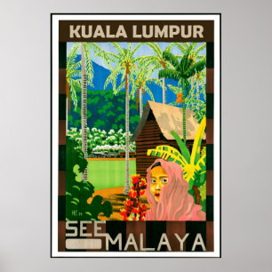 Kuala Lumpur, Malaysia Poster