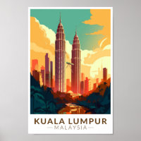 Kuala Lumpur Malaysia Reisen Vintag