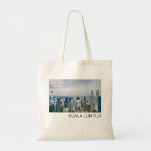Kuala Lumpur Malaysia Skyline Vintage-Souvenir Tragetasche