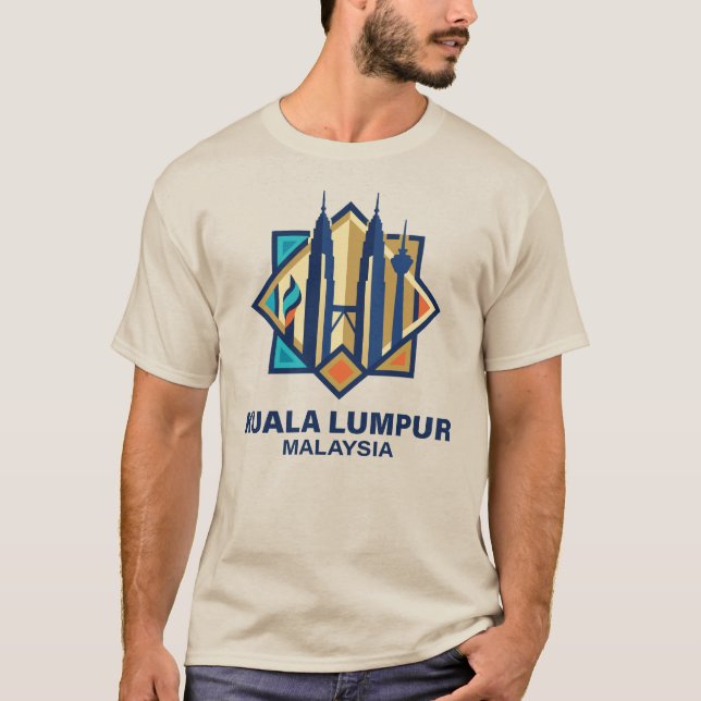 Kuala Lumpur Malaysia Southeast Asia T-Shirt (Vorderseite)