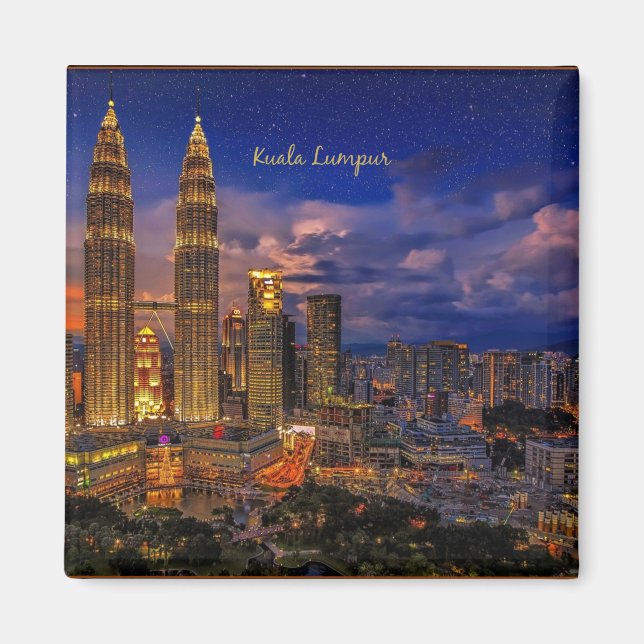 Kuala Lumpur, Petronas Twin Towers Magnet (Vorne)