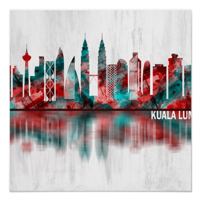 Kuala Lumpur Poster (Vorderseite)