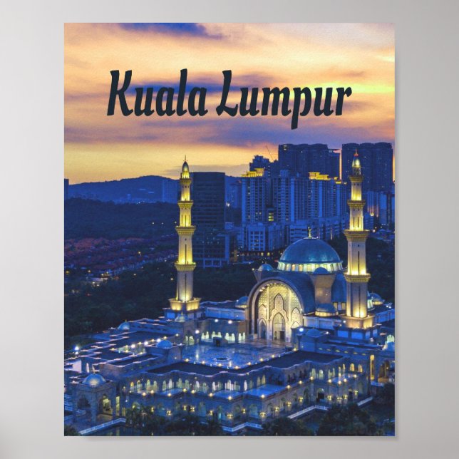 Kuala Lumpur Poster (Vorne)
