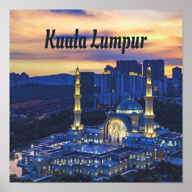 Kuala Lumpur Poster (Vorne)