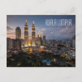 Kuala Lumpur Postkarte
