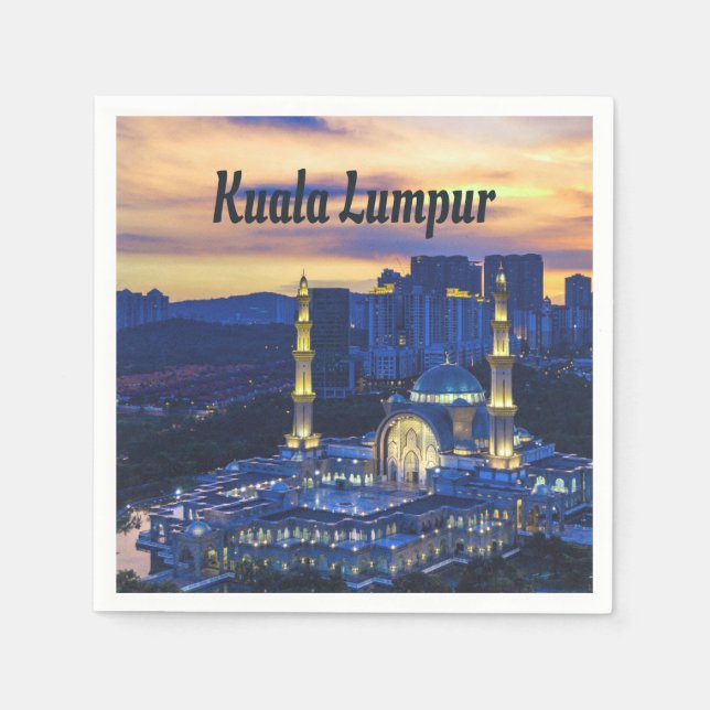 Kuala Lumpur Serviette (Vorderseite)