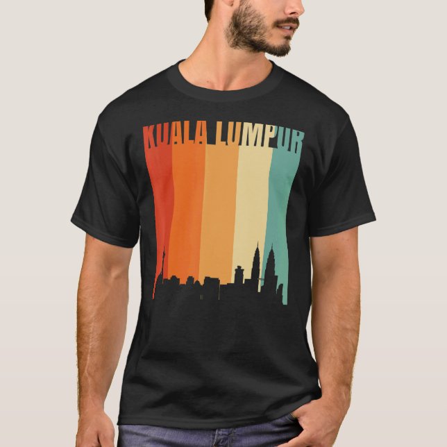 Kuala Lumpur Skyline T-Shirt (Vorderseite)