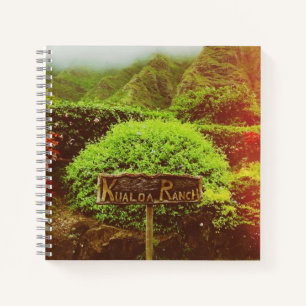Kualoa Ranch Notizbuch