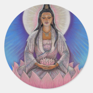 Kuan Yin Aufkleber