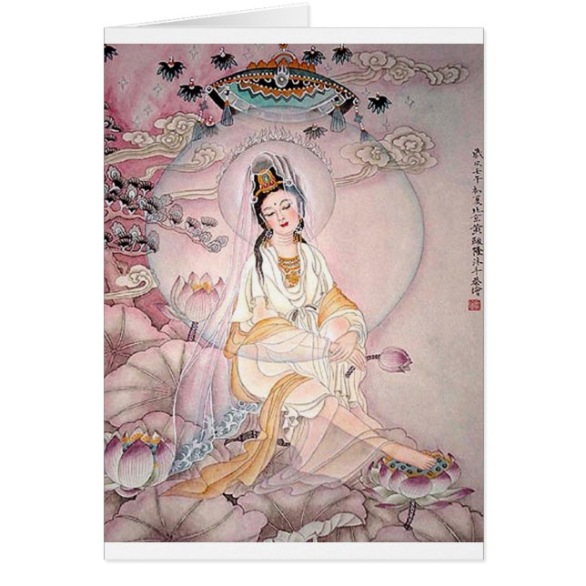 Kuan Yin; Buddhistische Göttin des Mitleids (Vorne)
