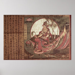 Kuan-yin, Göttin des Mitgefühls Poster