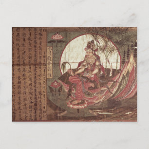 Kuan-yin, Göttin des Mitgefühls Postkarte