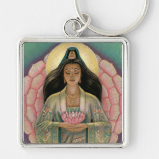 Kuan Yin Göttin des Mitleids Schlüsselanhänger