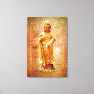 Kuan Yin Leinwanddruck
