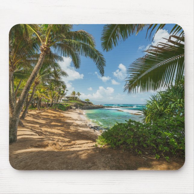 Kuau Bucht-Strand | Maui, Hawaii Mousepad (Vorne)