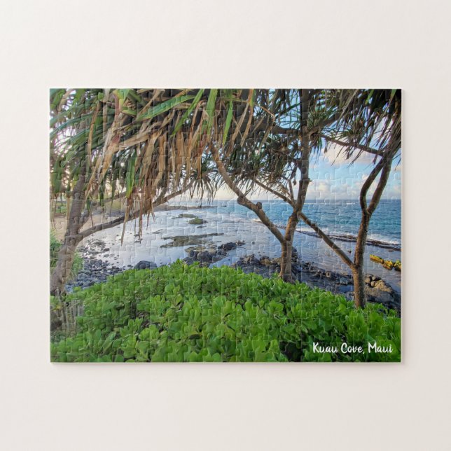 Kuau Cove auf Maui Hawaii Puzzle (Horizontal)