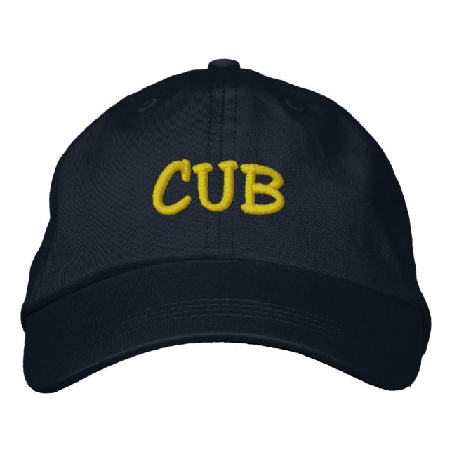 KUB BESTICKTE BASEBALLKAPPE (Vorderseite)