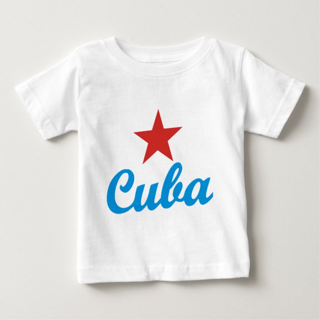 Kuba Baby T-shirt (Vorderseite)