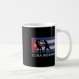 Kuba Boxer National Cuba Flag Boxing Gloves Graph Kaffeetasse