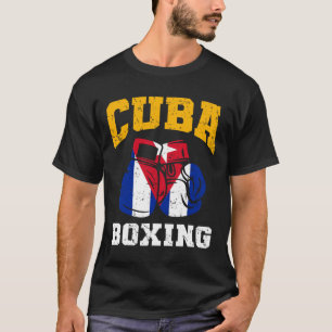Kuba Boxhandschuhe Kuba Flag Boxing Team Cuba Pri T-Shirt