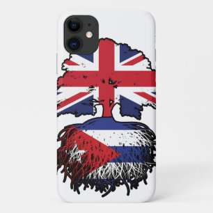 Kuba - Britisch-UK-Tree-Roots-Flagge Case-Mate iPhone Hülle