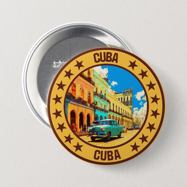 Kuba Button (Vorne & Hinten)