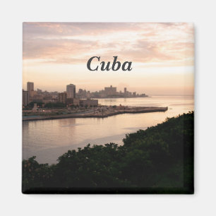Kuba Cityscape Magnet