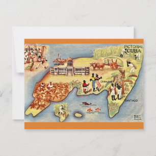 Kuba - Die Sicht eines Künstlers Postkarte