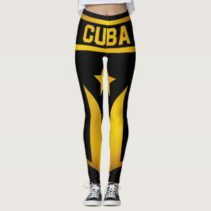 Kuba-Emblem Leggings