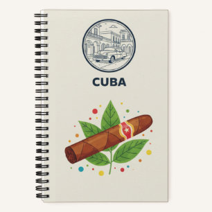 Kuba-Erbe & Vintage-Havanna-Fotoarchiv Notizbuch