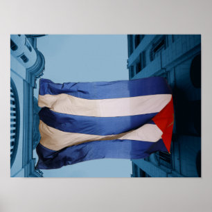 Kuba-Fahnenposter Poster