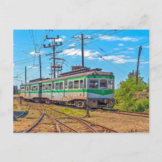 KUBA: Felcuba Ortsverkehr auf der Heshey Linie Postkarte (Vorderseite)