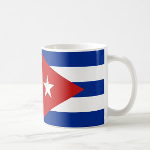 Kuba Flag Keramik Tasse