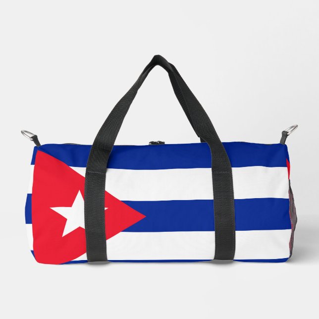 Kuba-Flagge Duffle Bag (Vorderseite)