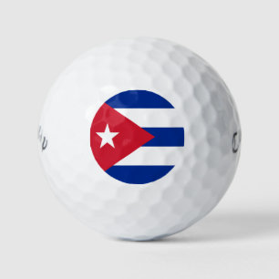 Kuba-Flagge Golfball