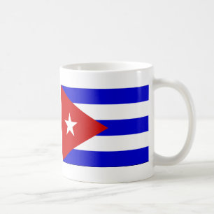 Kuba-Flagge Kaffeetasse