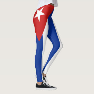 Kuba-Flagge Leggings