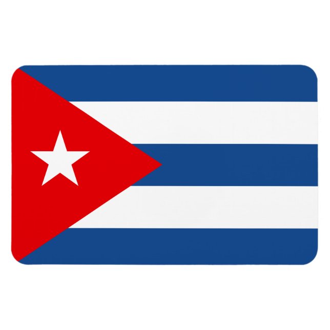 Kuba-Flagge Magnet (Horizontal)