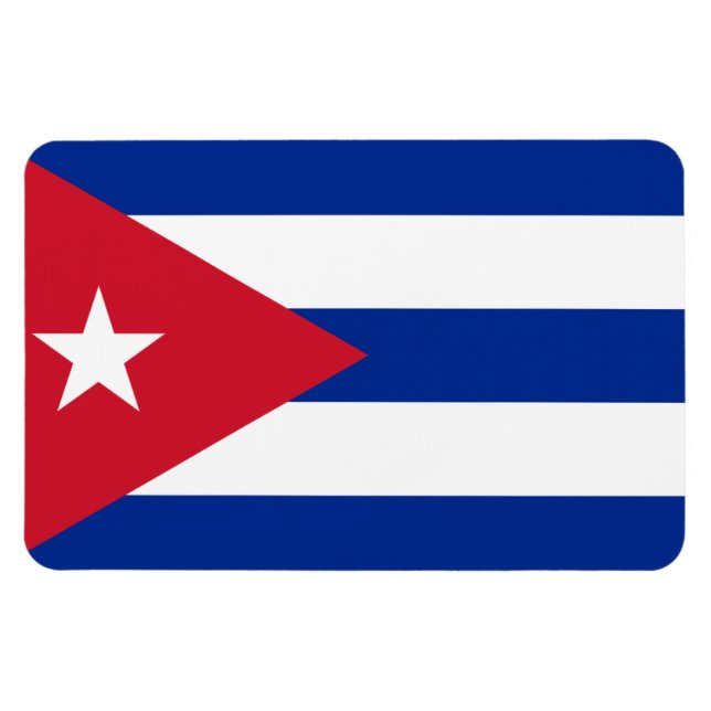 Kuba-Flagge Magnet (Horizontal)