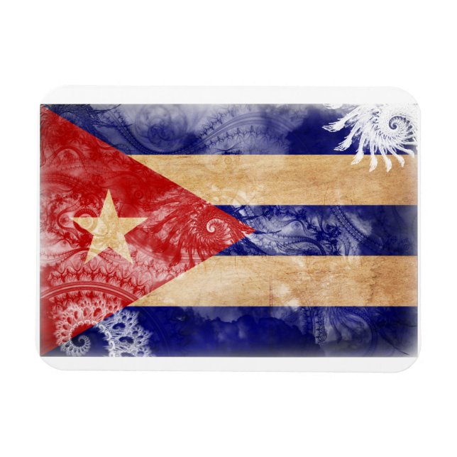 Kuba-Flagge Magnet (Horizontal)