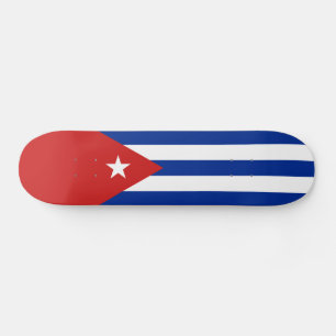 Kuba-Flagge Skateboard