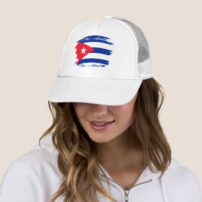 Kuba-Flagge Truckerkappe (Beispiel)