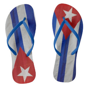 Kuba-Flaggen-Kubaner-Andenken Flip Flops